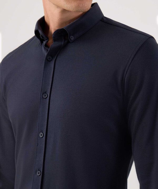 Camisa Manga Larga Unicolor image number null