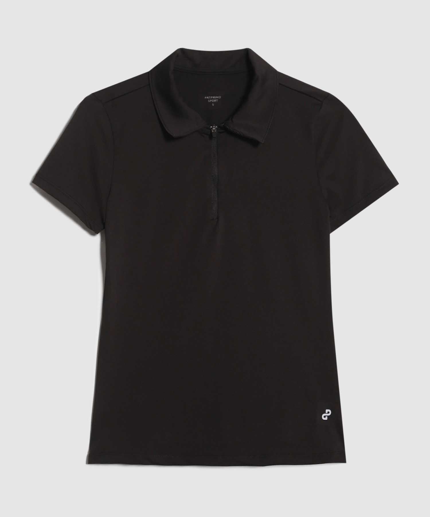 Polo Deportiva con Cierre