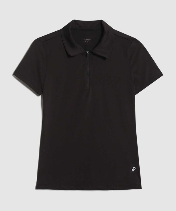 Polo Deportiva con Cierre