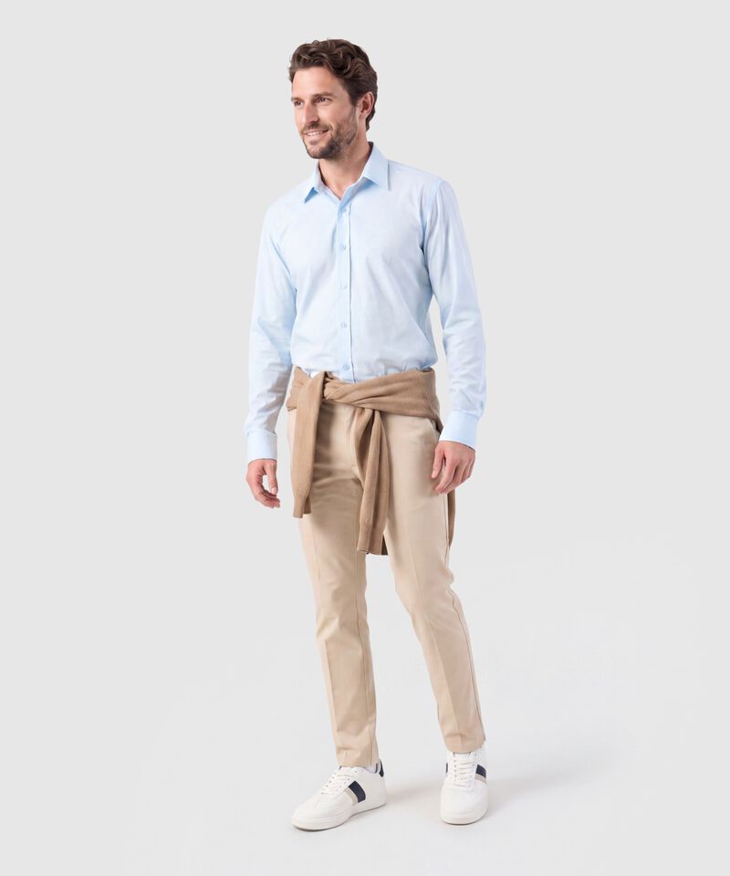 Pantal&oacute;n De Corte Cl&aacute;sico Para Hombre