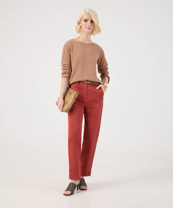Pantalon Chino Unicolor image number null