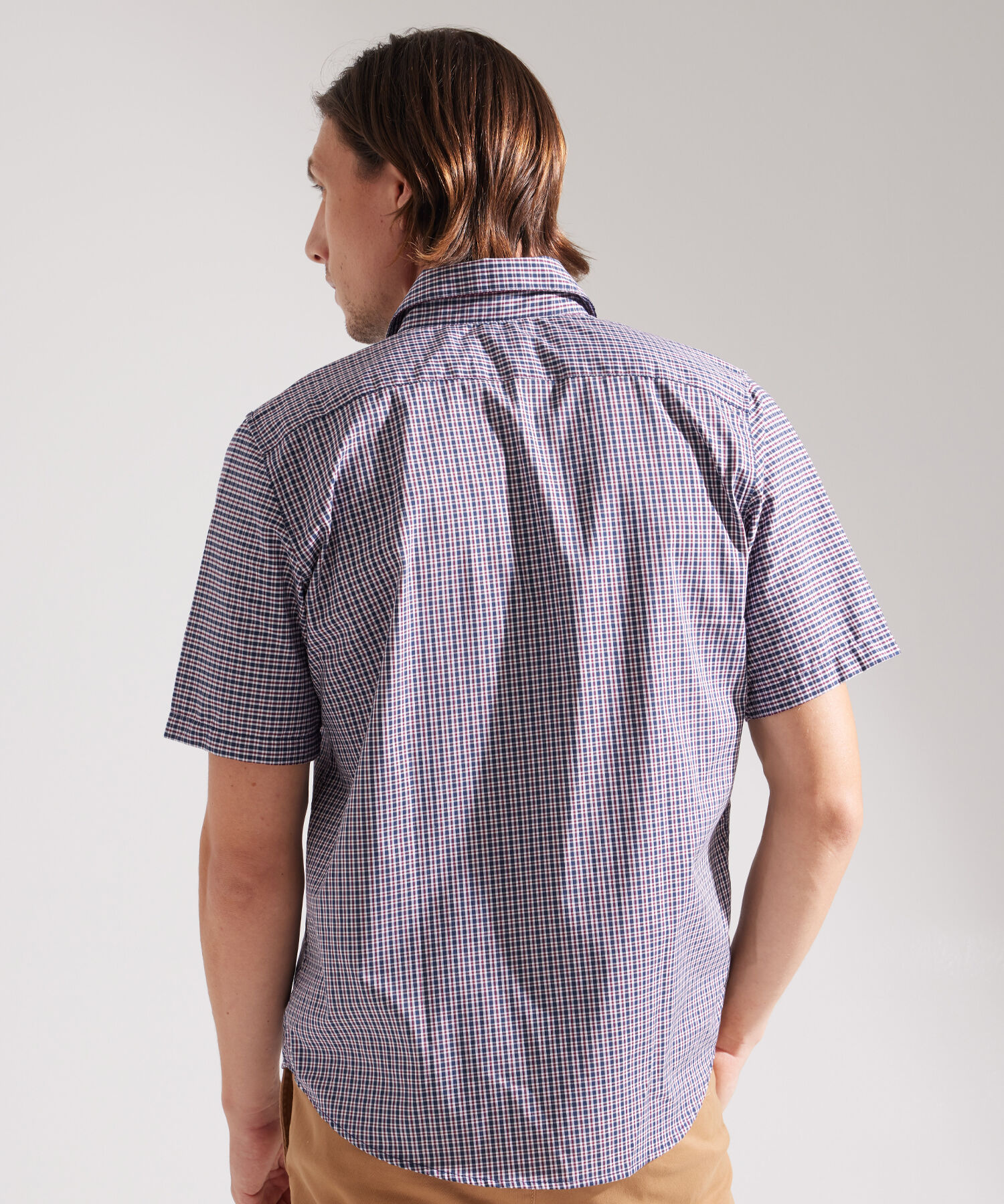 Camisa Manga Corta a Cuadros