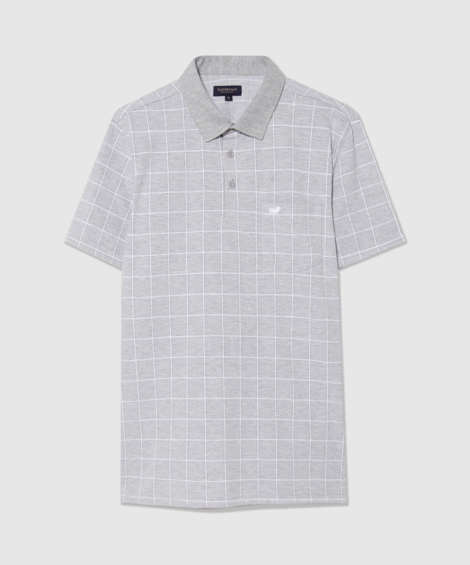 Polo Cuello Duro a Cuadros