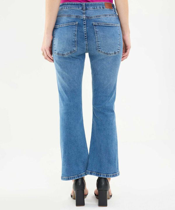 Jeans Cropped Flare