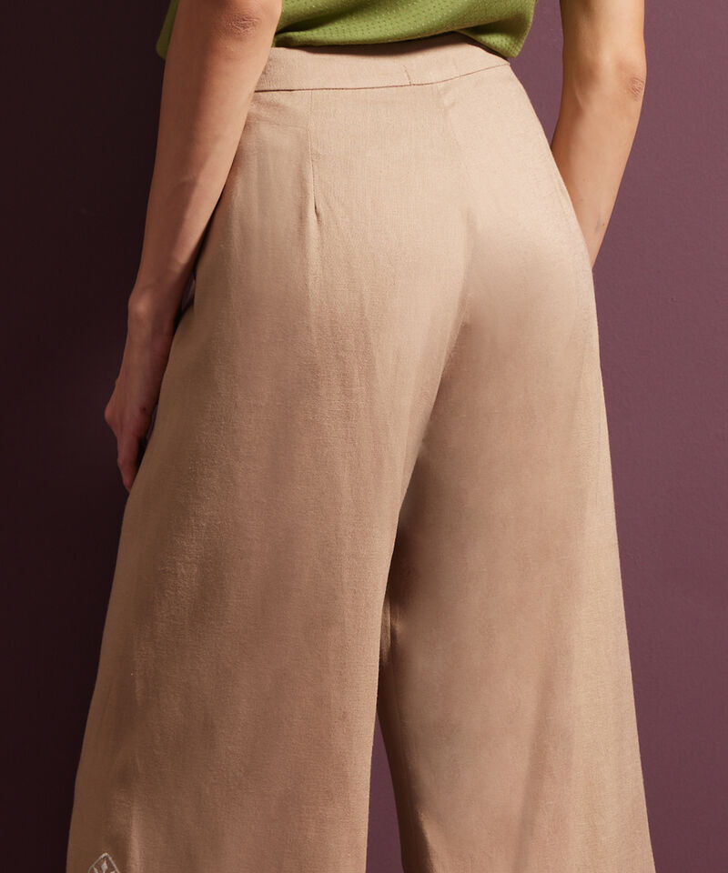 Pantalón Culotte Bordado
