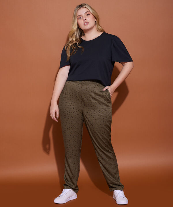 Pantalón Clásico Estampado