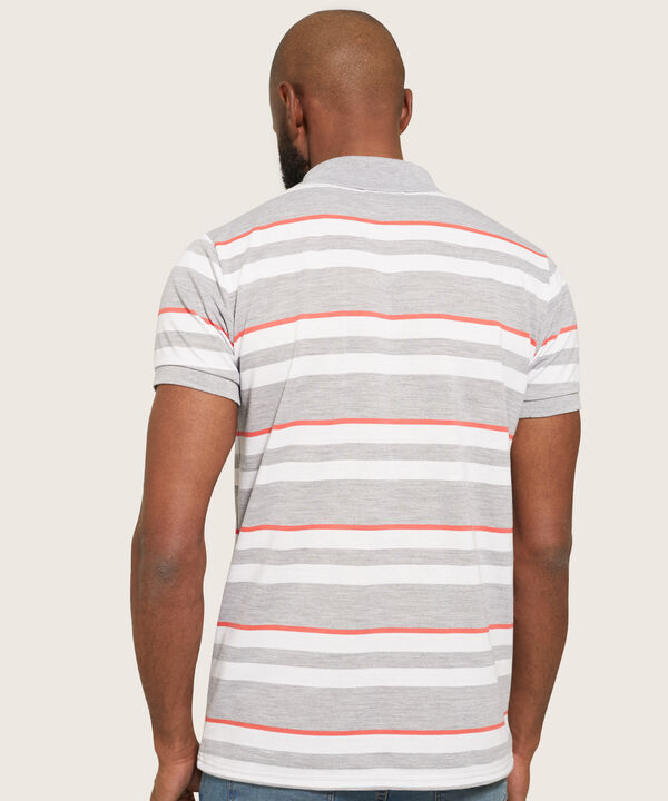 Polo Manga Corta a Rayas image number null