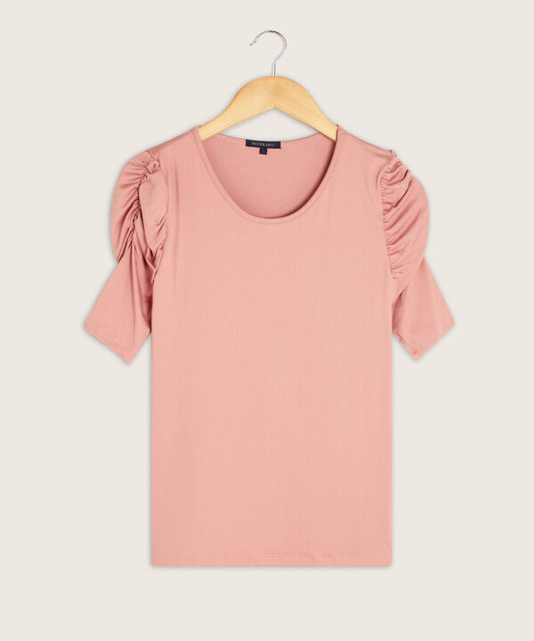 Camiseta con Ruche