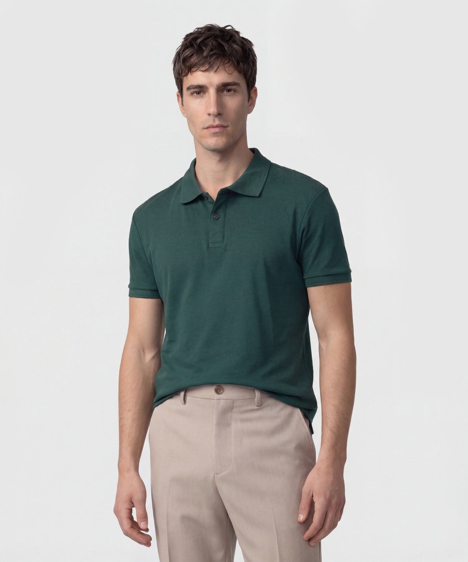 Polo Premium En Tejido Piqu&eacute; Hombre