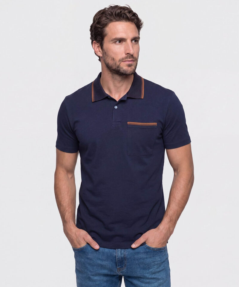 Polo con Bolsillo para Hombre