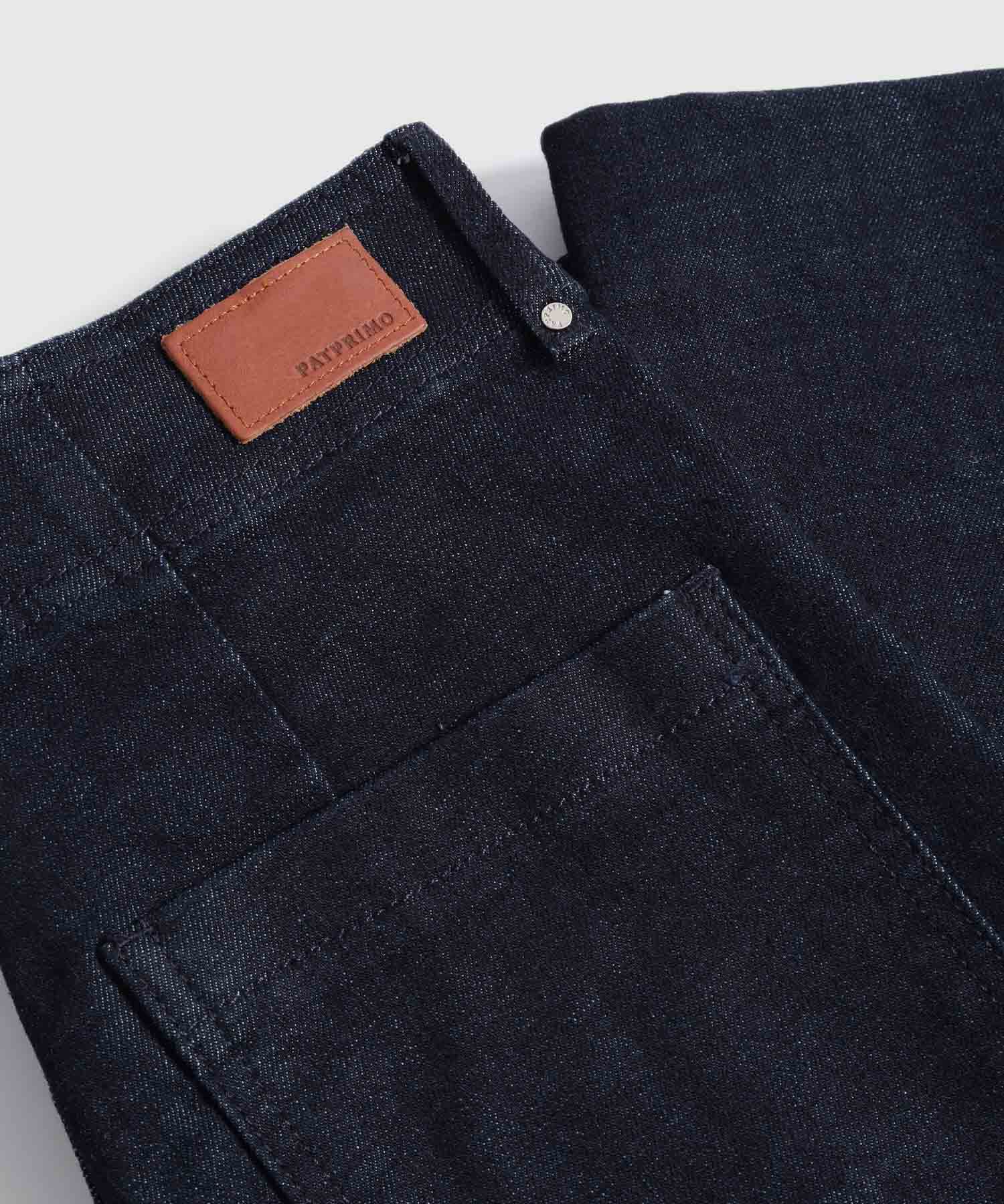 Jean Wide Leg con Costura Frontal para Mujer