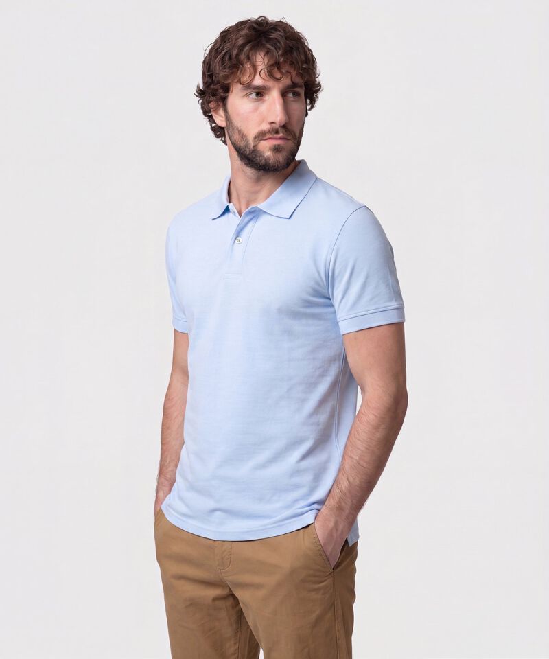 Polo Con Perilla Larga Para Hombre