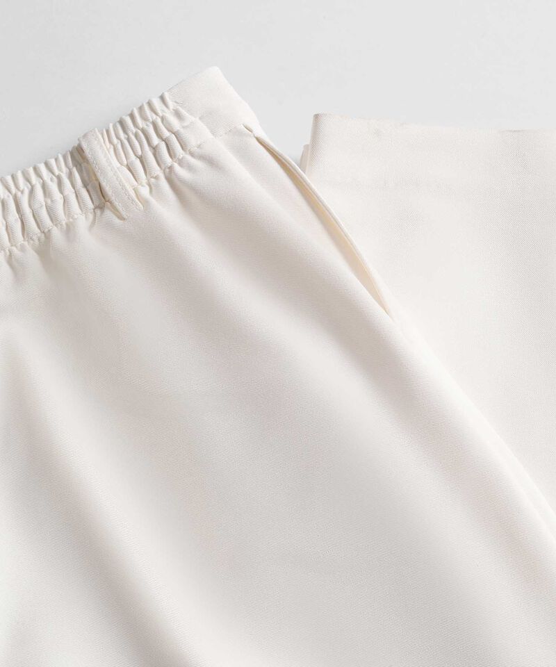 Pantalón de Bota Ancha con Pinzas Para Mujer Curvy