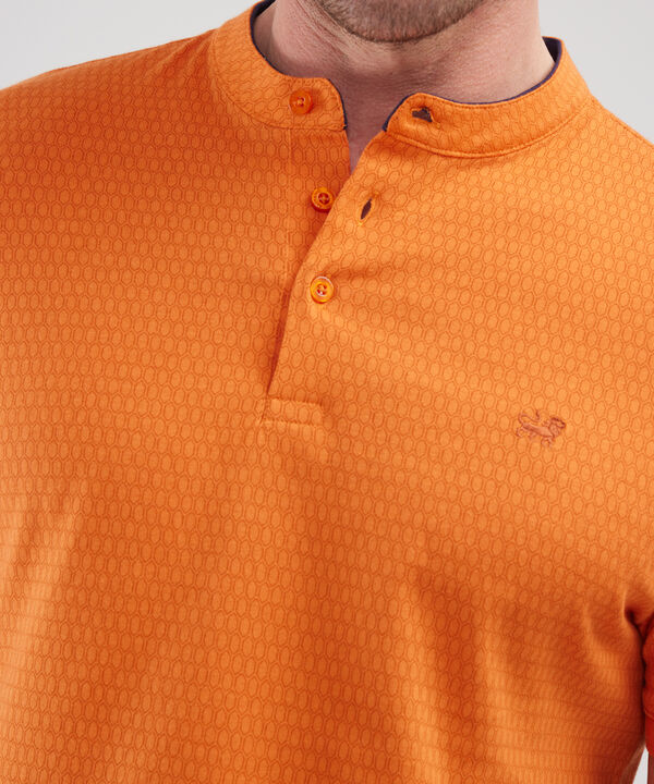 Polo Estampada, Cuello Mao image number null