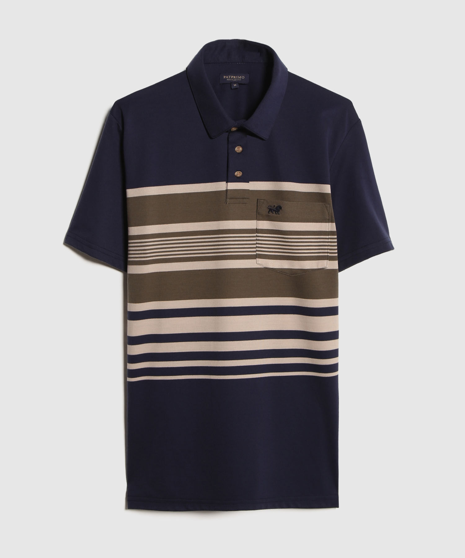 Polo Cuello Duro Regular Fit