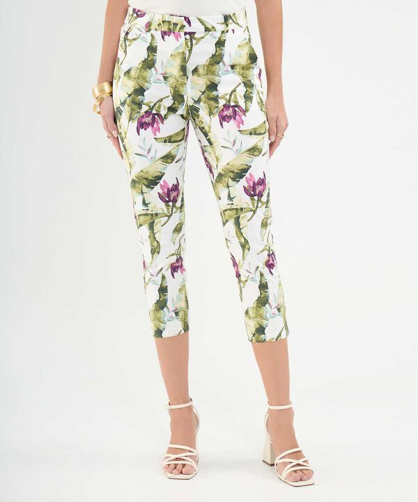 Pantalón Capri Estampado