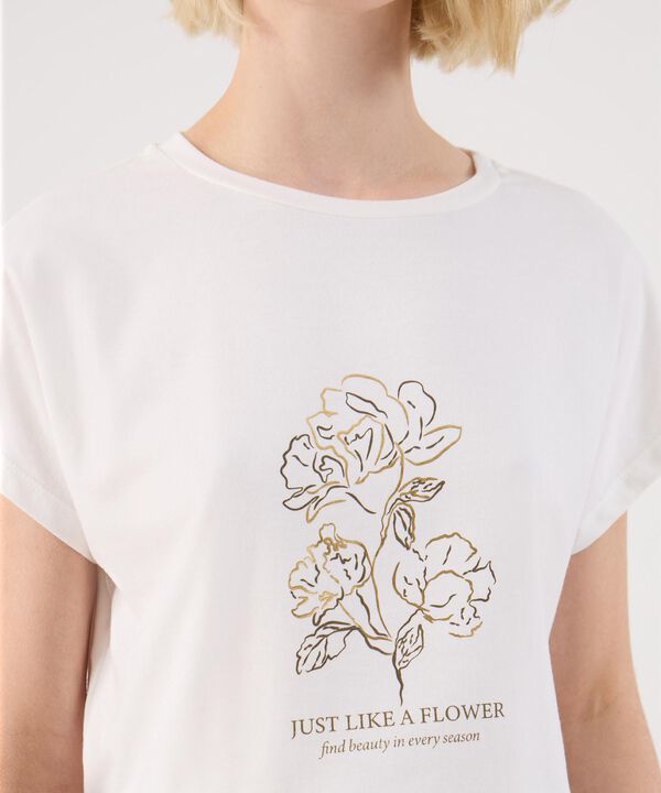 Camiseta Manga Corta Con Estampado image number null