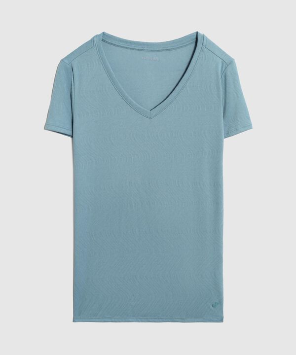 Camiseta Sport Cuello V Para Mujer image number null