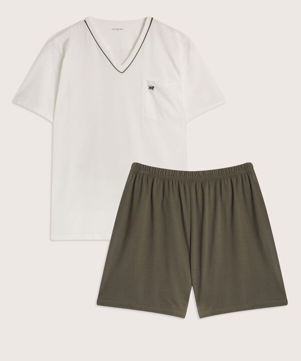 Conjunto de Pijama con Pantaloneta image number null