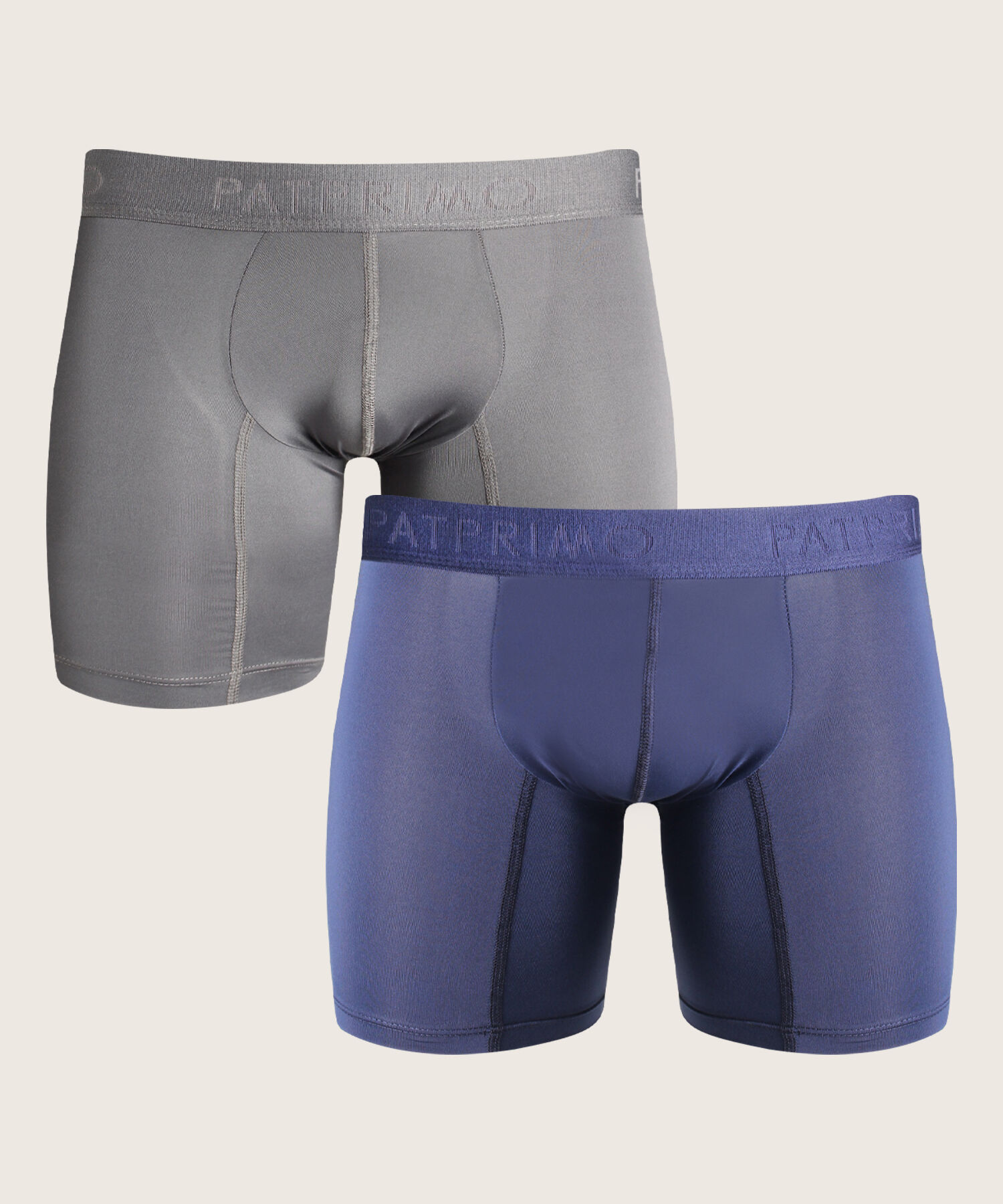 Combo Pantaloncillo X 2 Boxer Medio Microfibra Paq X2 Unicolores Igual Vte