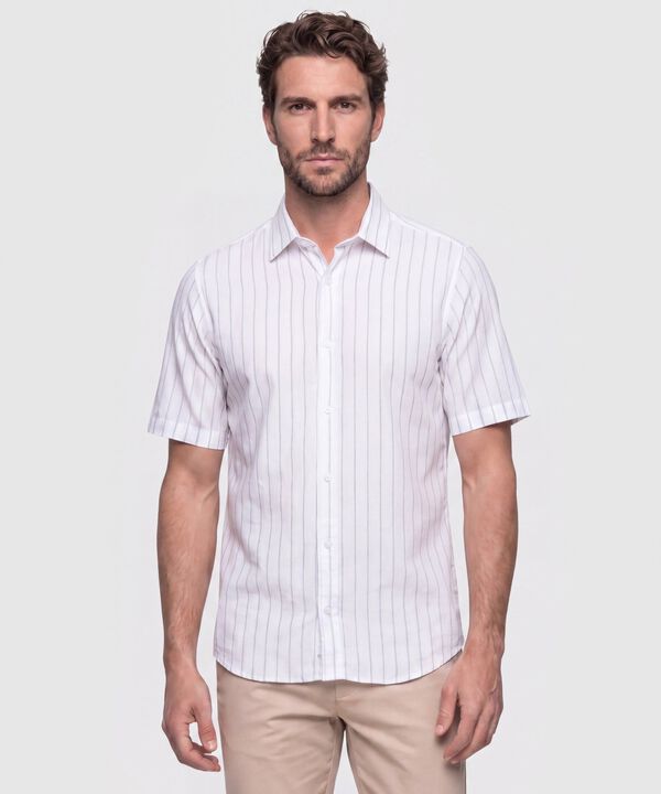 Camisa Manga Corta Cl&aacute;sica para Hombre