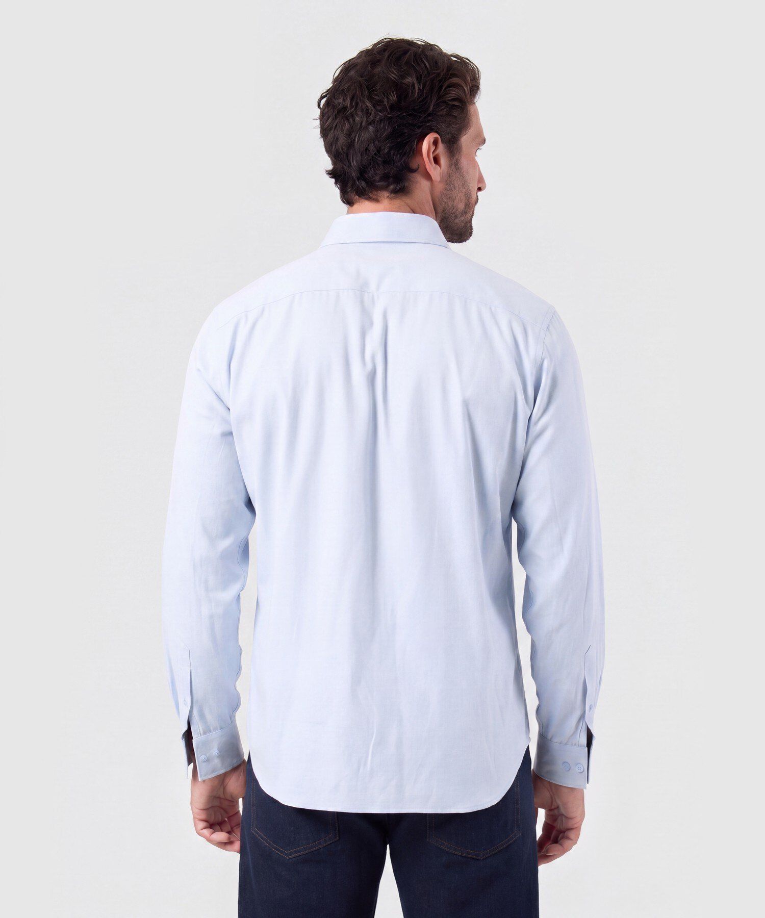 Camisa Manga Larga Unicolor 