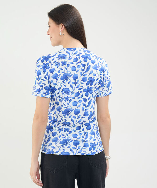 Camiseta Estampado Floral
