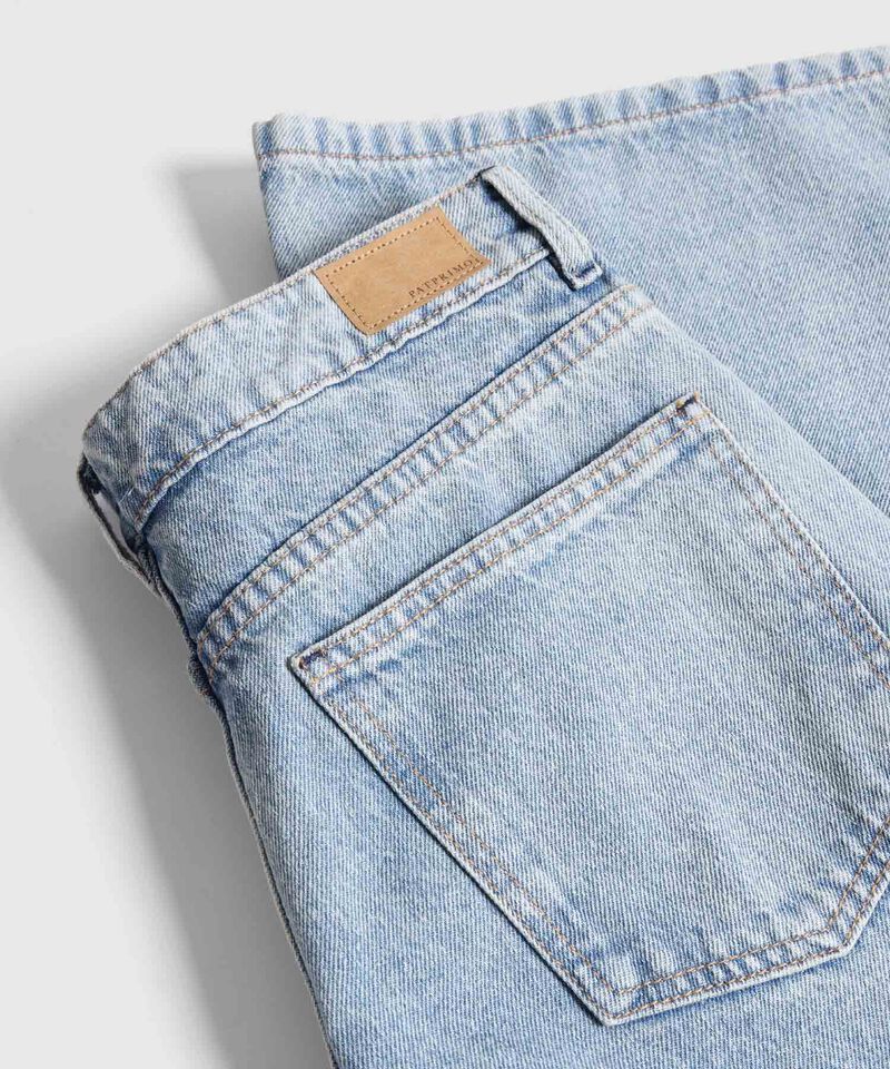 Jeans Wide Leg De Tiro Alto Para Mujer