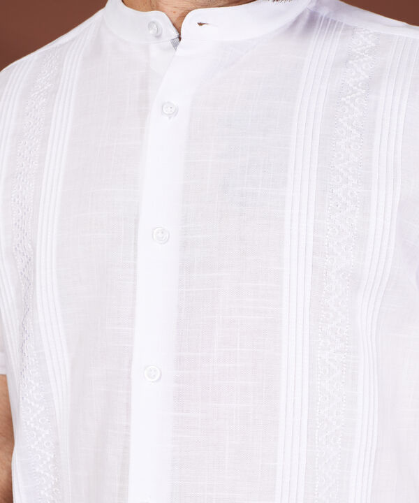 Camisa Guayabera Manga Corta