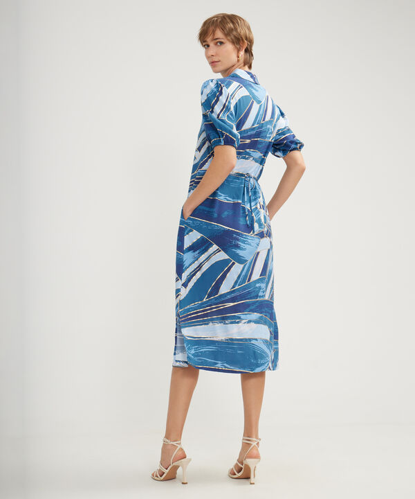 Vestido Midi Estampado