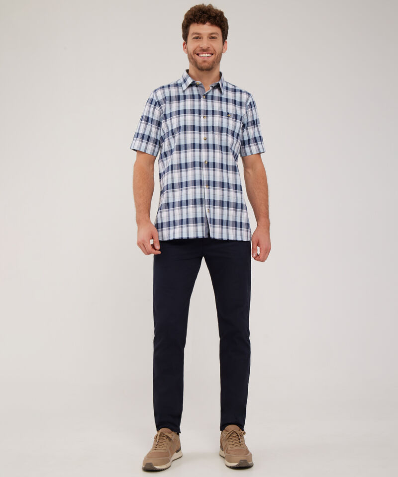 Camisa Manga Corta  Cuadros