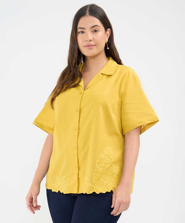 Camisa Resort con Bordado image number null