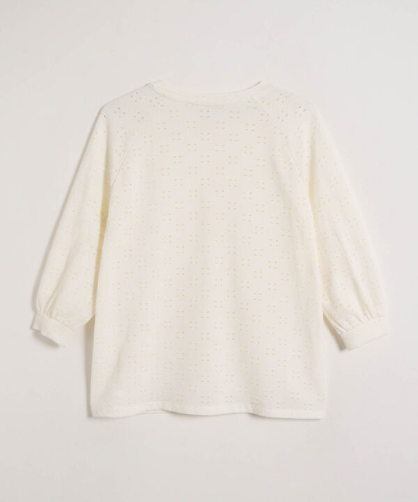 Camiseta Calada Manga ¾ Con Puño Elástico image number null