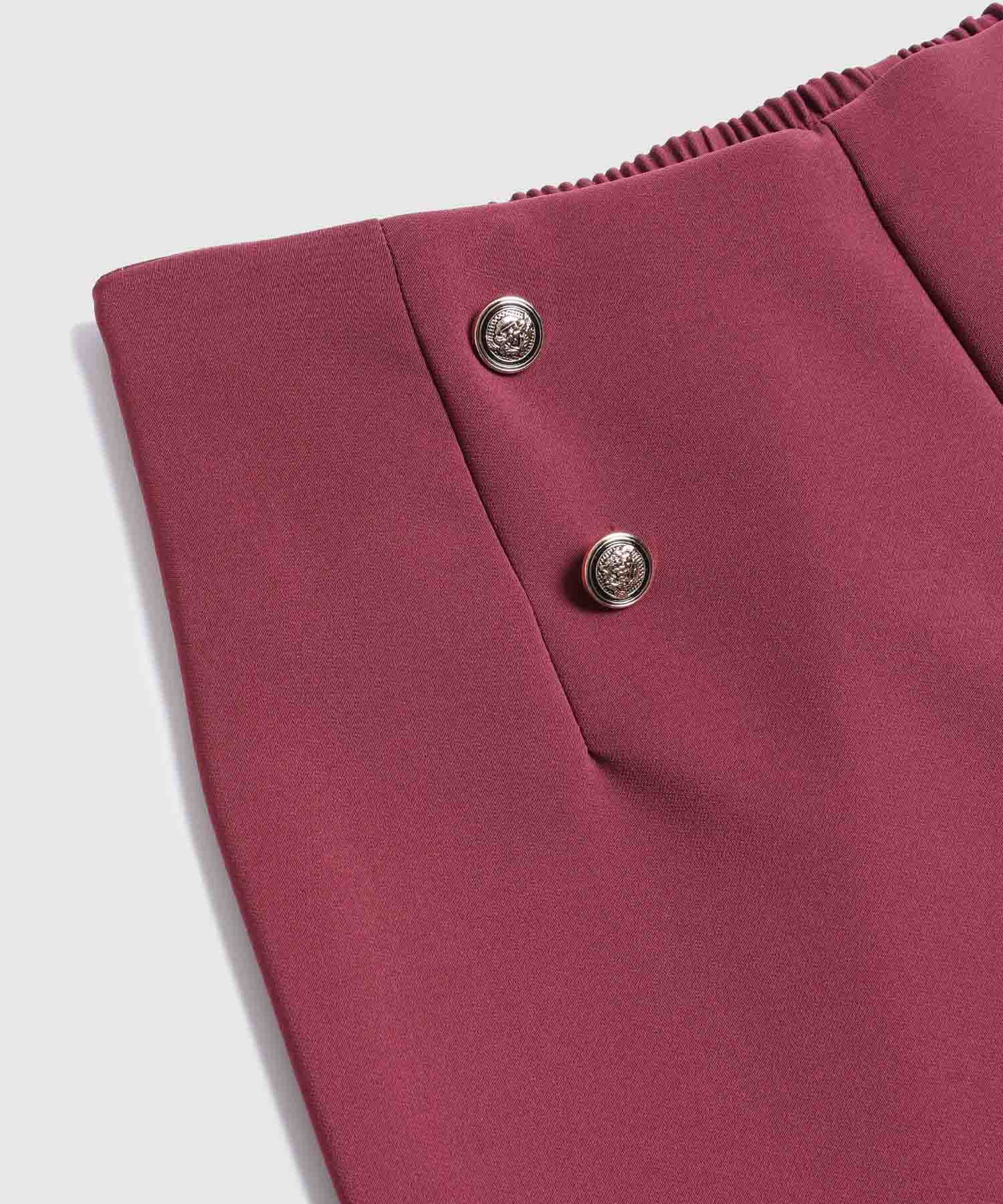 Pantalón Casual Con Botones