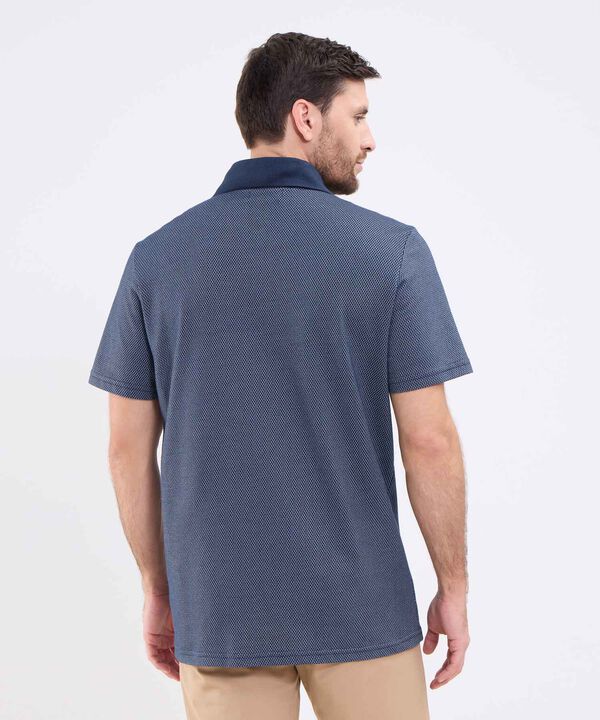 Polo Manga Corta Preteñida Para Hombre