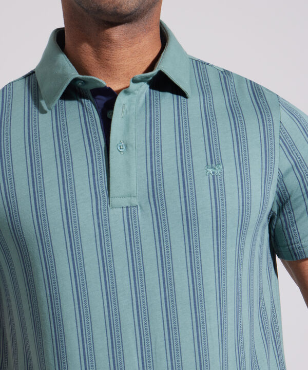 Polo Cuello Duro, Estampado