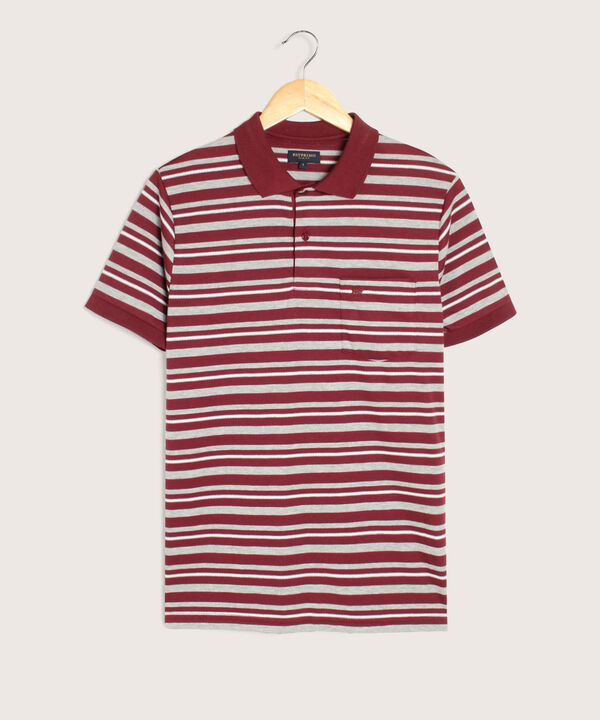 Polo Cuello Tejido Con Bolsillo image number null