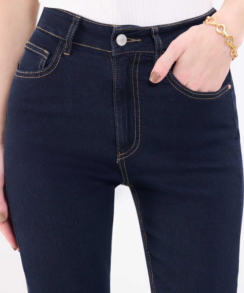 Jean Skinny Tono Oscuro