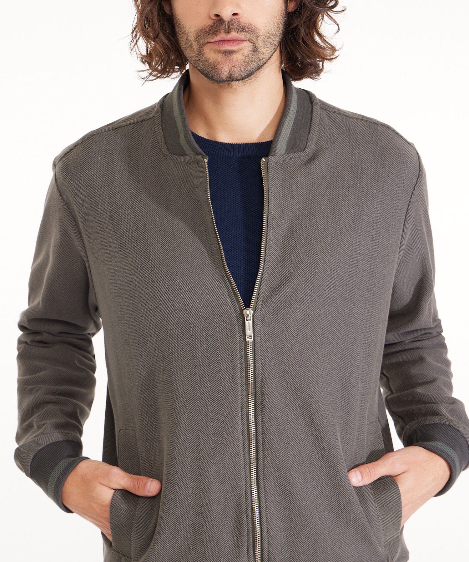 Buzo Bomber Con Cremallera