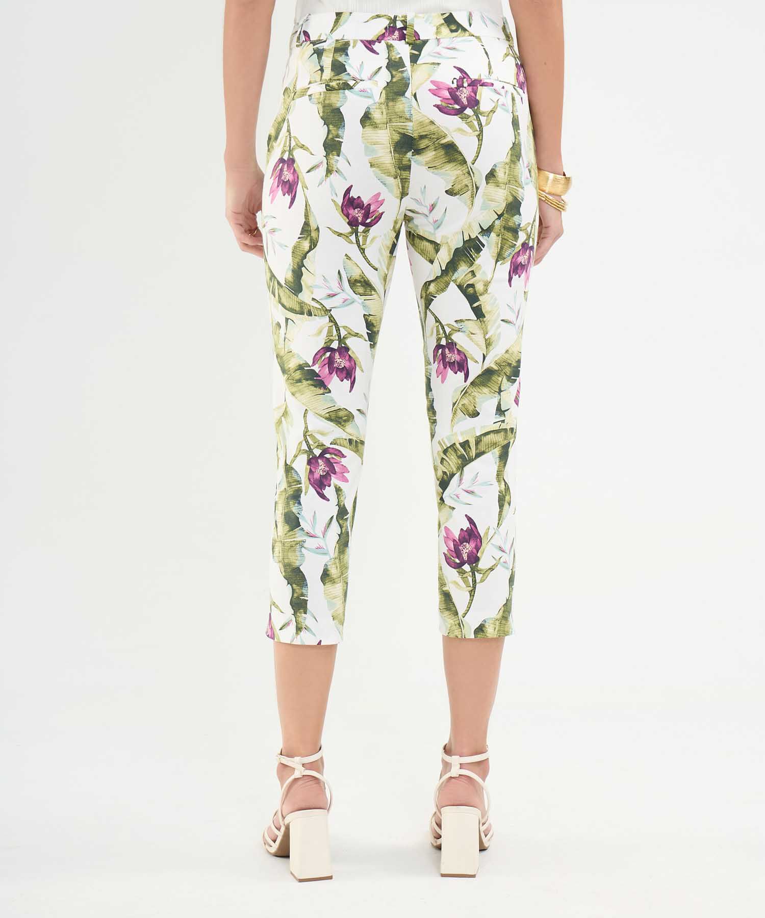 Pantalón Capri Estampado