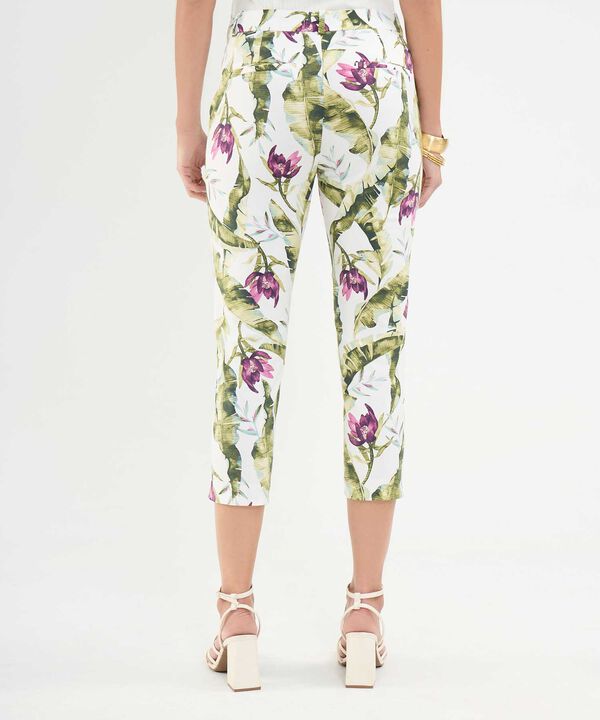 Pantalón Capri Estampado