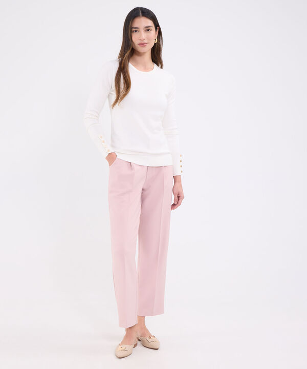 Pantalon unicolor para mujer image number null