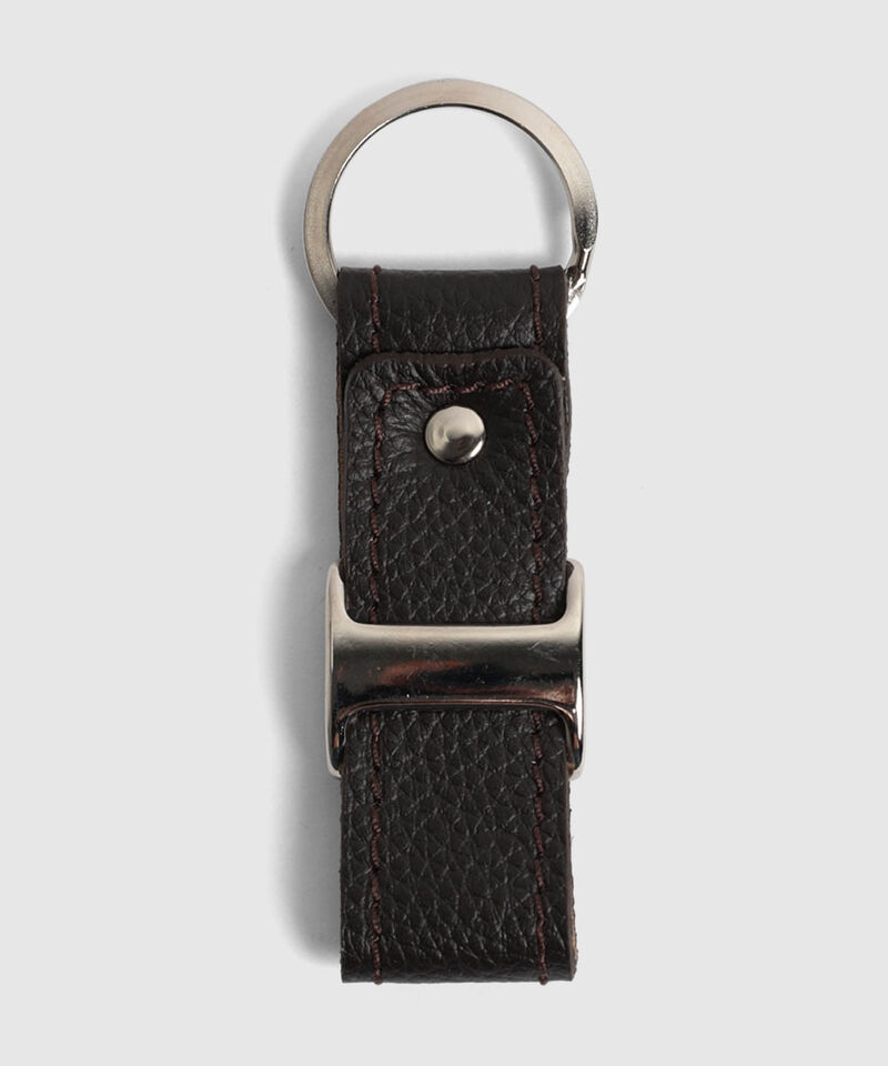 Llavero Unicolor Con Herraje Para Hombre