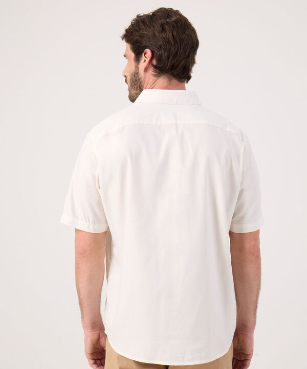 Camisa con Estampado de Puntos