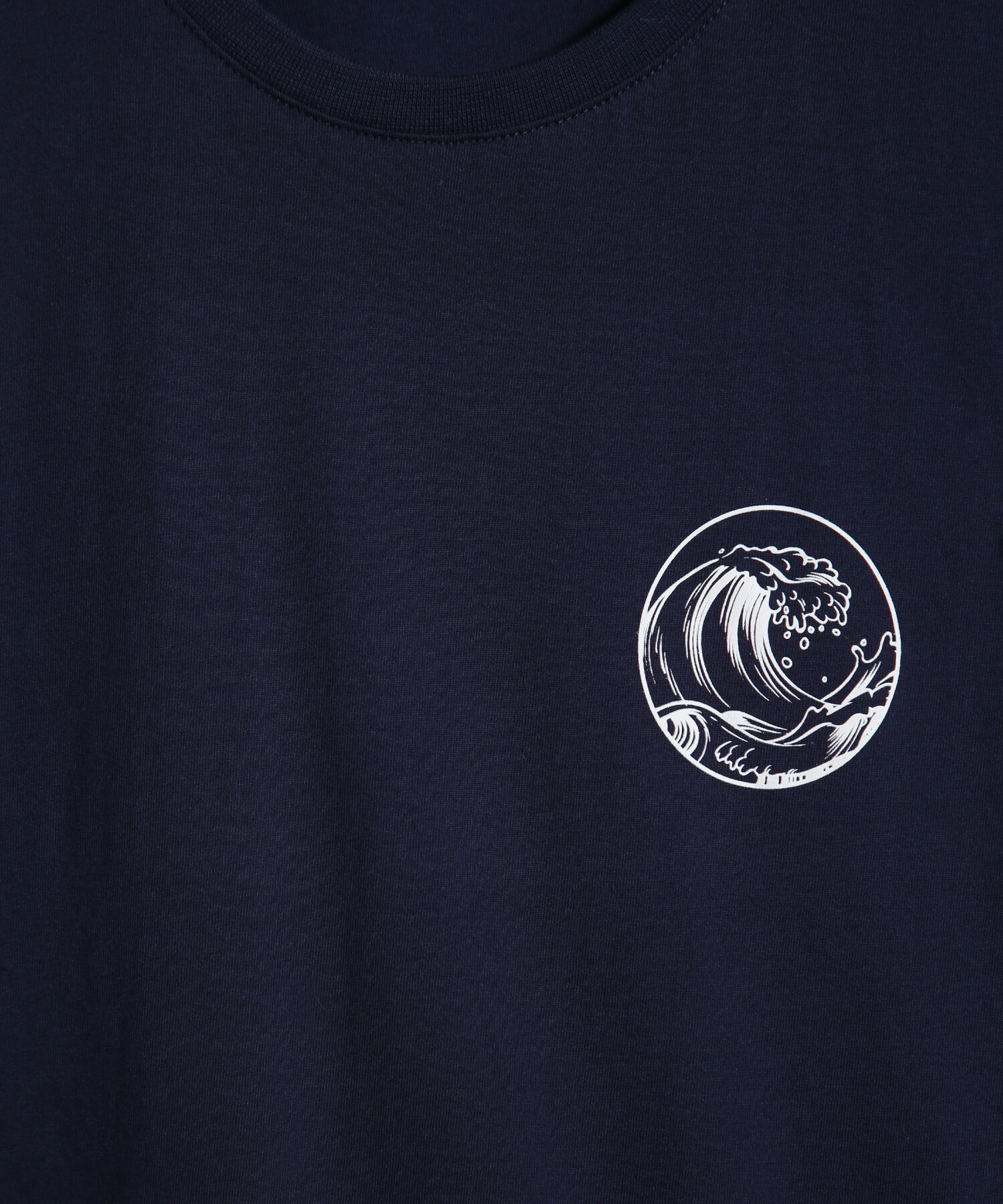 Camiseta Manga Corta Cuello Redondo