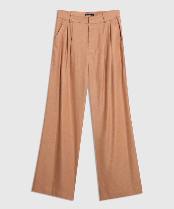 Pantalón en Efecto Lino