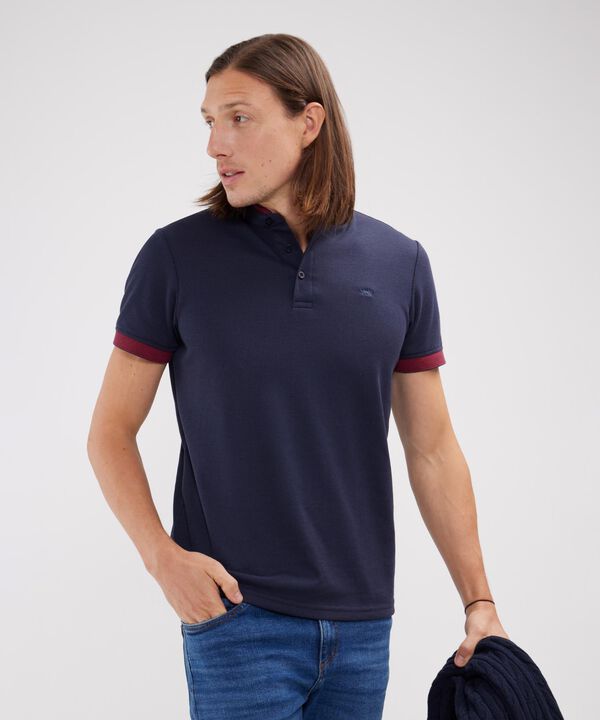 Polo Unicolor Textura