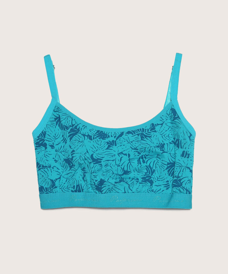 Top Básico Estampado En Algodón