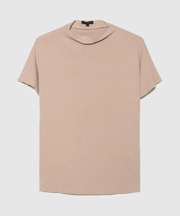 Camiseta Cuello Redondo sin Costuras