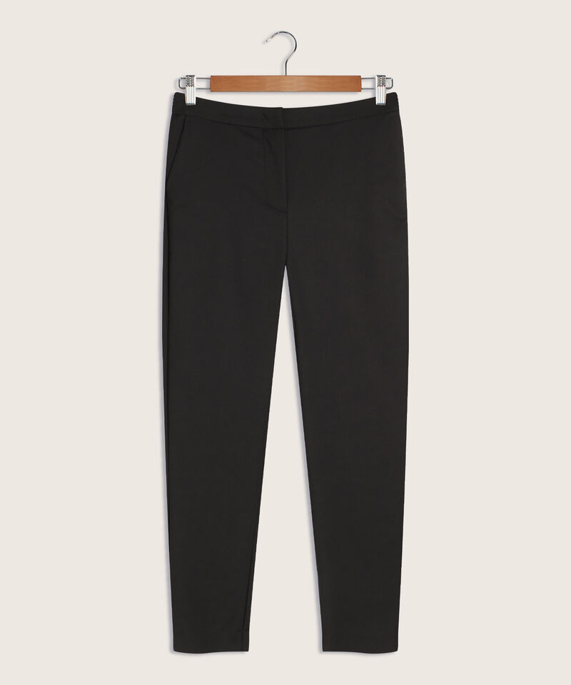 Pantal&oacute;n Unicolor Con El&aacute;stico